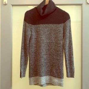 Banana Republic Womens Gray Wool Turtleneck Size S